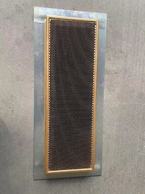 Goede prijs. 0.125 inch Waveguide Window Window Ventilatiesysteem 8.2 - 12.4 GHz online