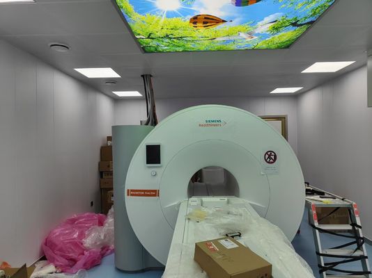 Goede prijs. 2mm Stalen Paneel RF Afschermkamer met 100dB Afschermingseffectiviteit en 50Hz Nominale Middenfrequentie voor Faradaykooi MRI online