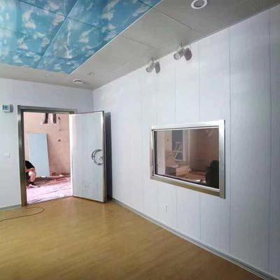 Goede prijs. UL90 1.5 Tesla MRI Beschermde deuren Magnetische gasketbarrière Gratis terugtrekbare schermdeur online