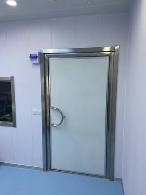 Goede prijs. ASTM 1200 X 2100 mm MRI afschermde deuren enkelvoudige schommeldeur met magnetische pakking online