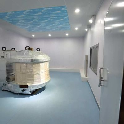 Goede prijs. 100dB Afschermingseffectiviteit RF Afschermingsruimte met Eenvoudige Installatie en Houten Kist Verpakking voor Faraday Kooi MRI online
