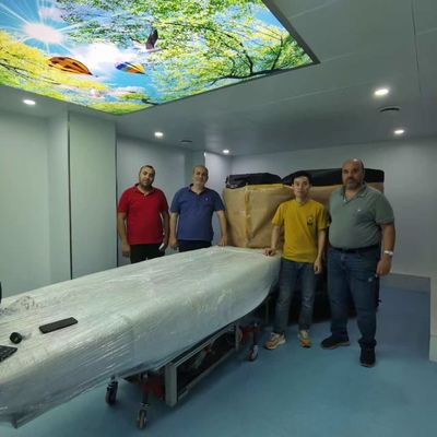 Goede prijs. Aanpasbare MRI-beschermingsruimte met brandwerendheid van klasse A, drielagige ramen en geprefabriceerde installatie online